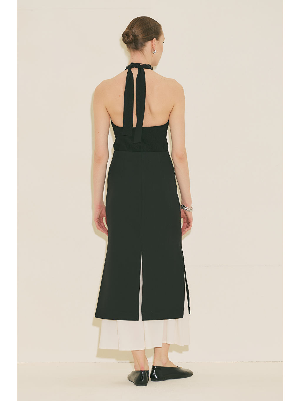 Lımıted Edıtıon Katlı Etek Siyah-5