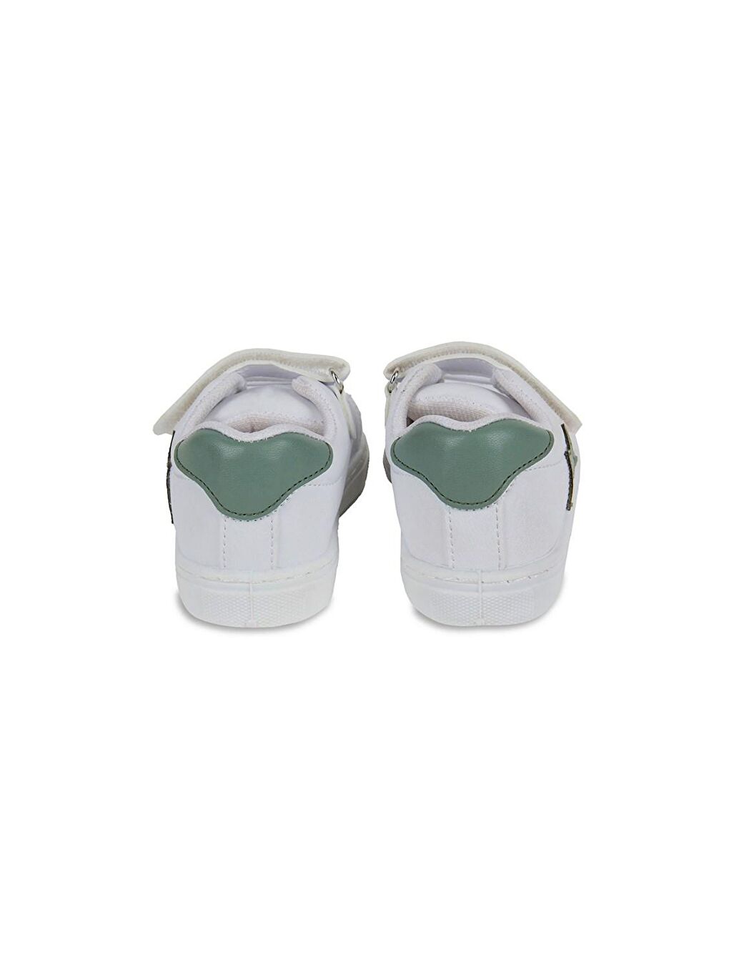 First Step Yeşil Mint Yeşili Yıldızlı Cırt Cırtlı Günlük Sneaker Spor Ayakkabı-S-1000 - 5