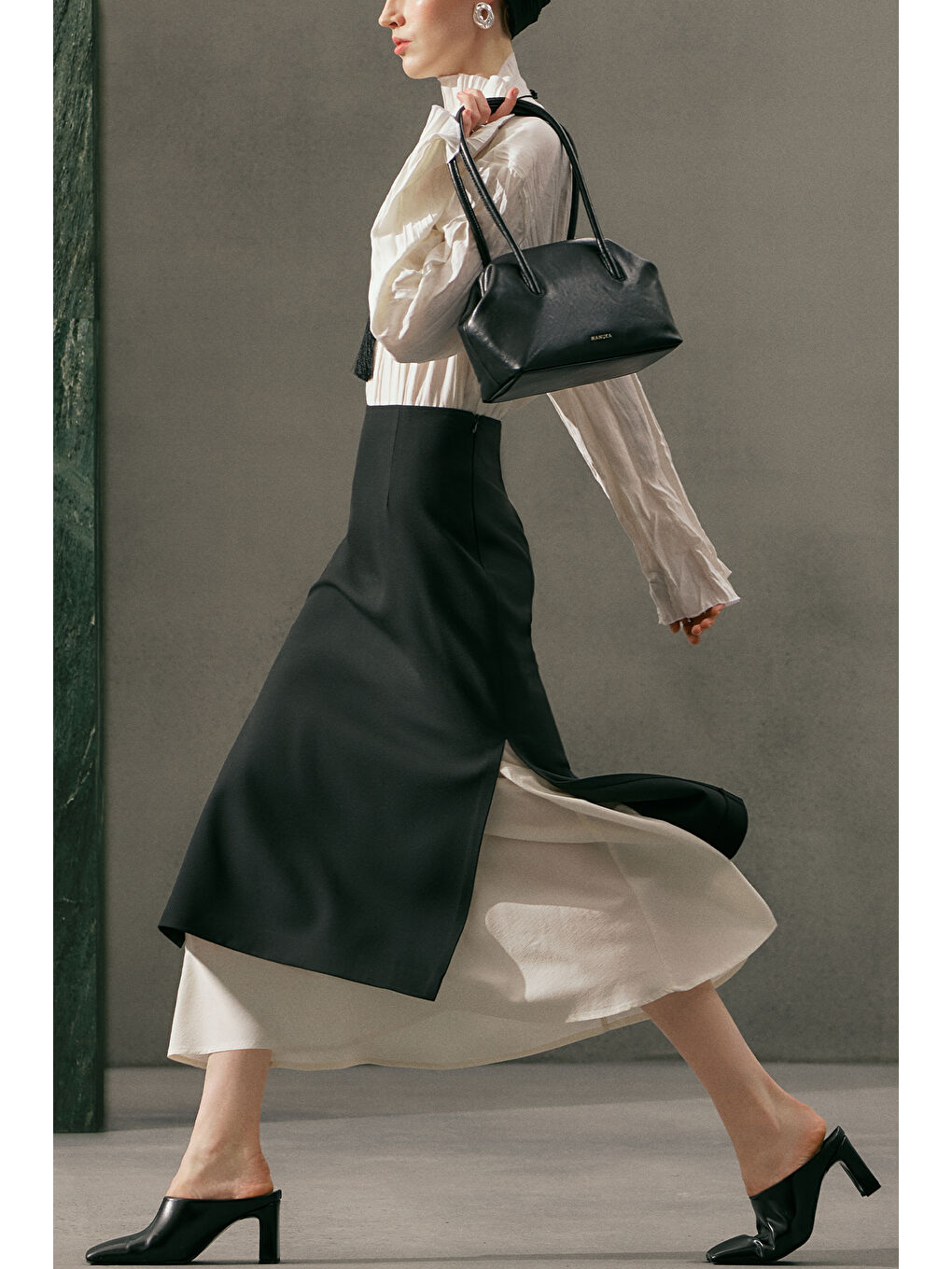 Lımıted Edıtıon Katlı Etek Siyah-6