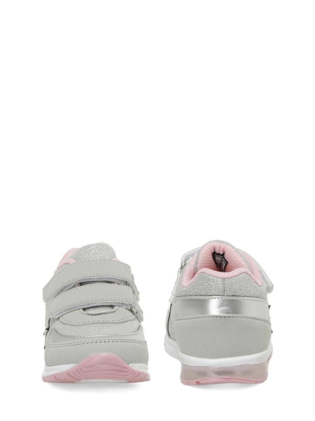 Gri STAR.B5FX Gümüş Kız Çocuk Spor Ayakkabı-4