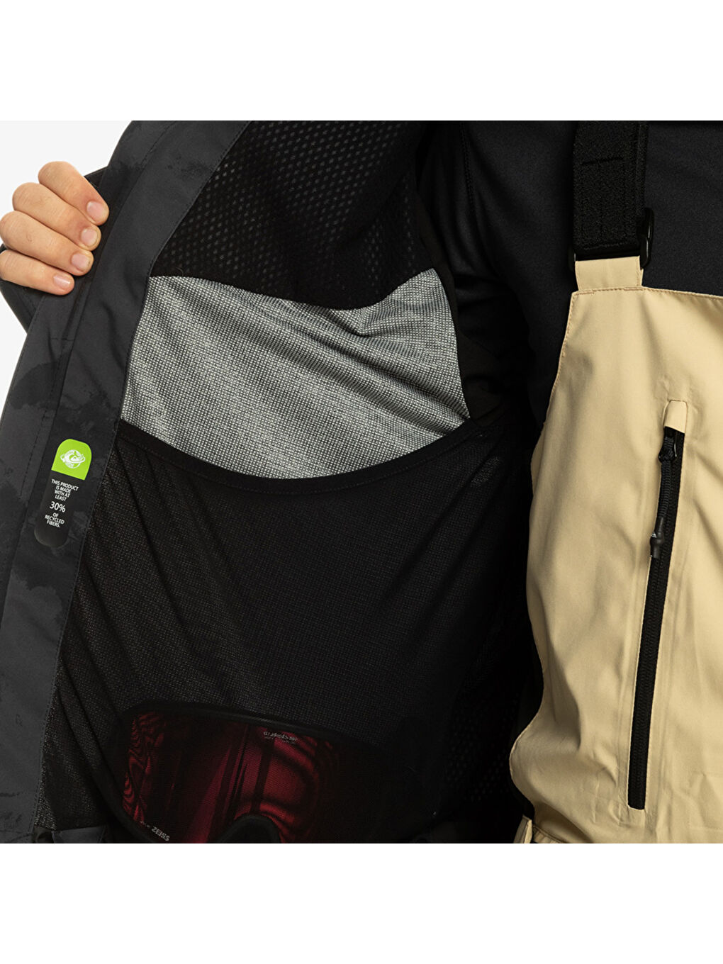 Mission Solid Jk Erkek Siyah Snowboard Kayak Montu-5