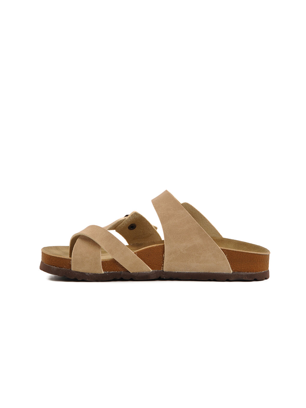 Bej Hafif Unisex Terlik 20-320 G-1