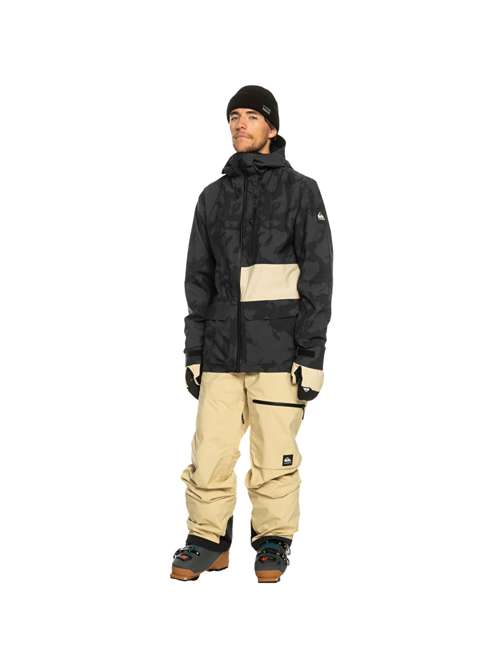 Mission Solid Jk Erkek Siyah Snowboard Kayak Montu-6