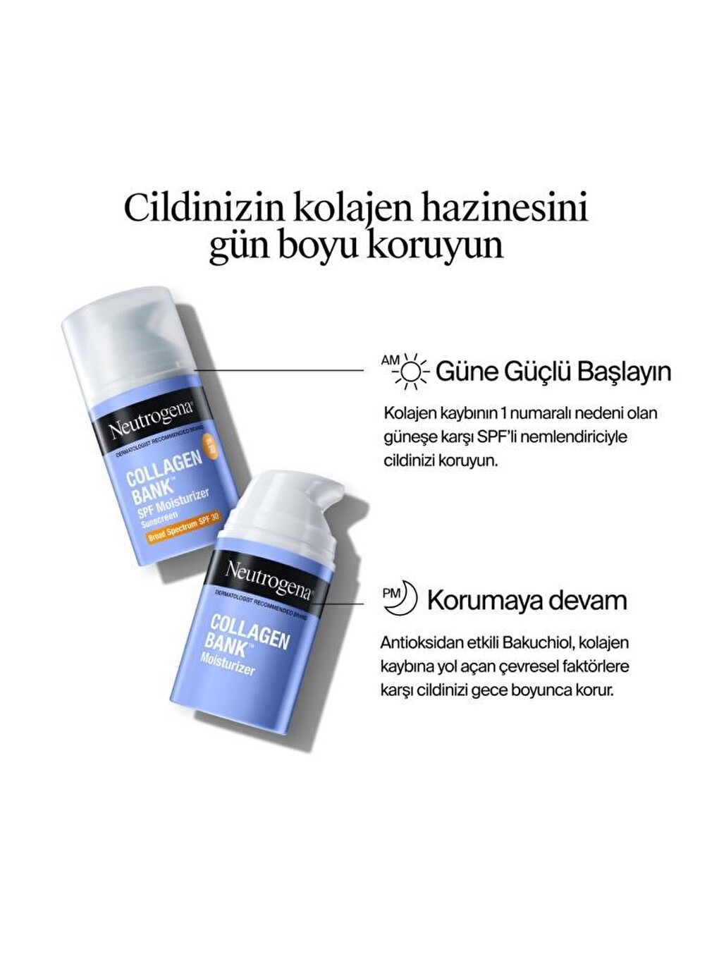 Collagen Bank SPF 30 Kolajen İçerikli Gündüz Kremi 50 ml & Hydro Boost Jel Temizleyici 15-2