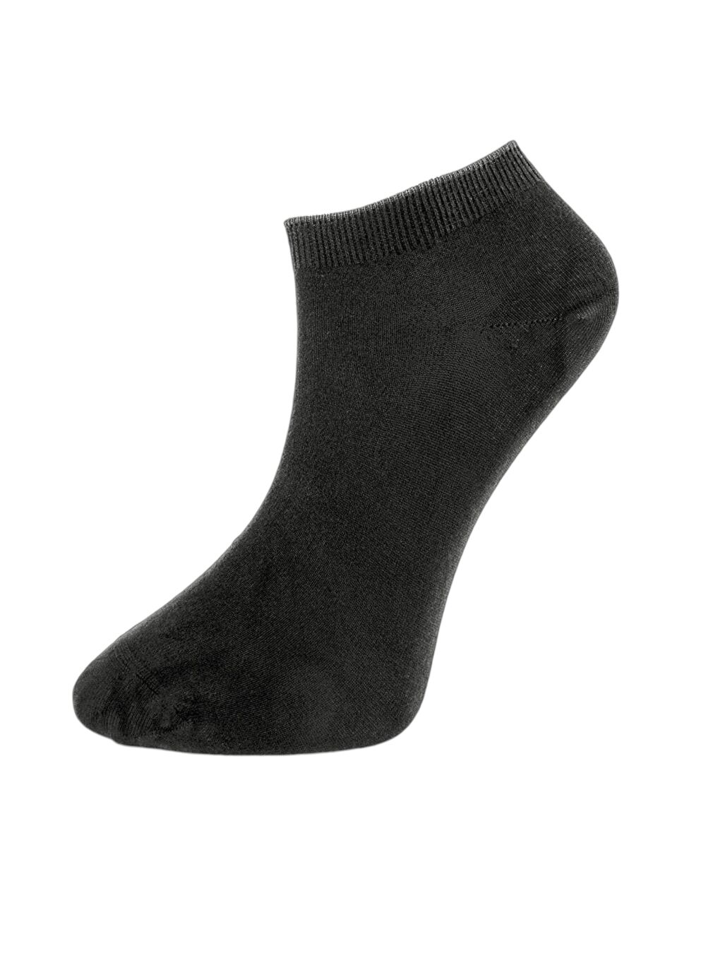 Gri 6'lı Erkek Karışık Renk Pamuklu Kaliteli Patik Çorap-1