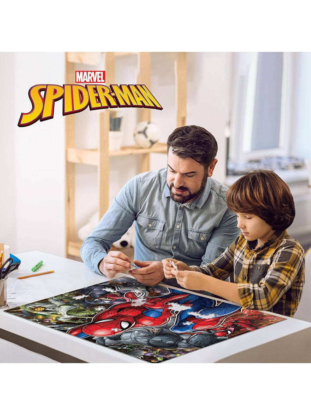 Prime 3D Spider-Man 500 Parça Yetişkin Puzzle 32552 - 1