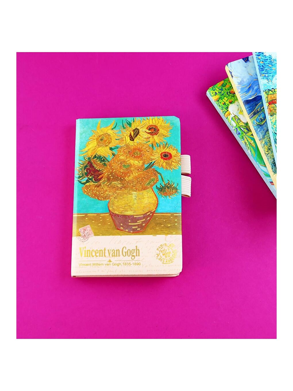 Van Gogh Tasarımlı C6 80 Yaprak Defter BM-1714