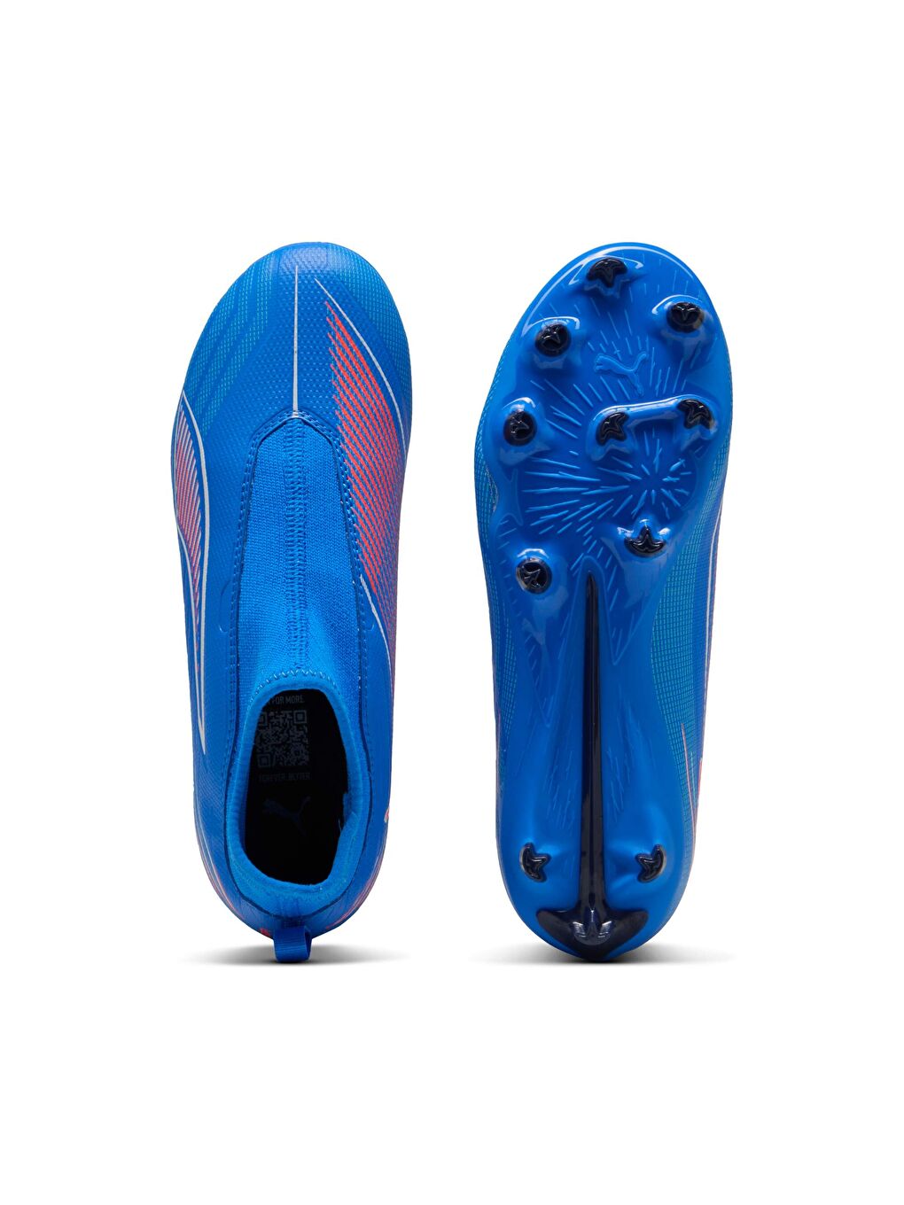 Mavi ULTRA 6 MATCH+ FG/AG Genç Bağcıksız Krampon-3