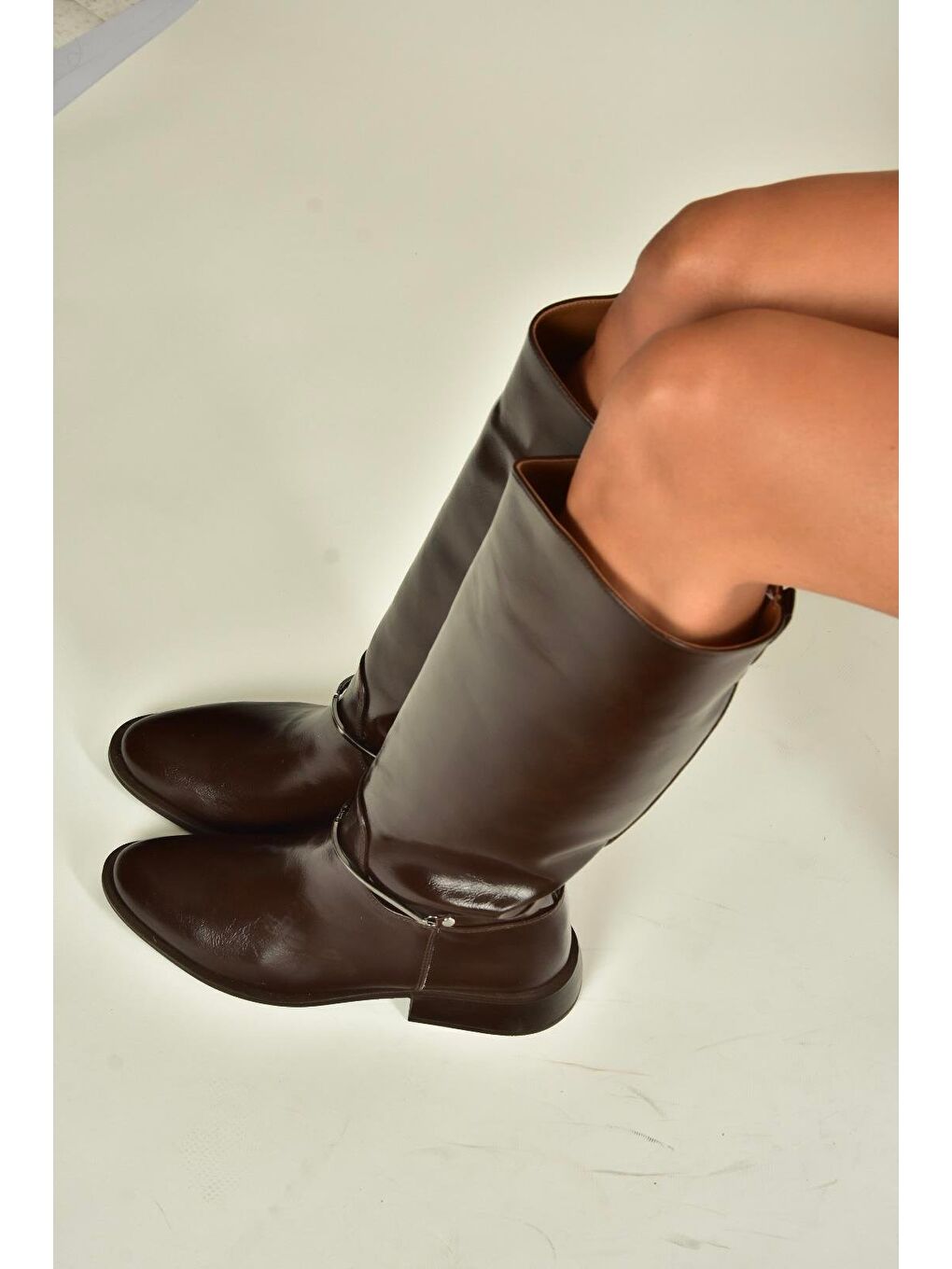 Kahverengi Kadın Çizme V312361060-4