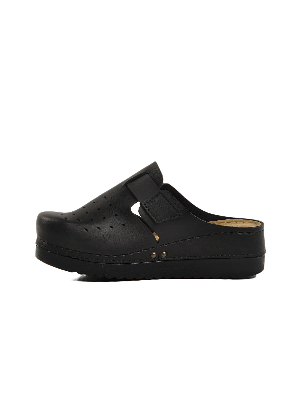 Siyah Anatomik Unisex Sabo Terlik 07-008 G-1