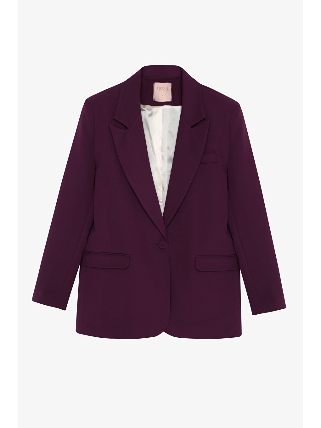 Blazer Ceket Mürdüm