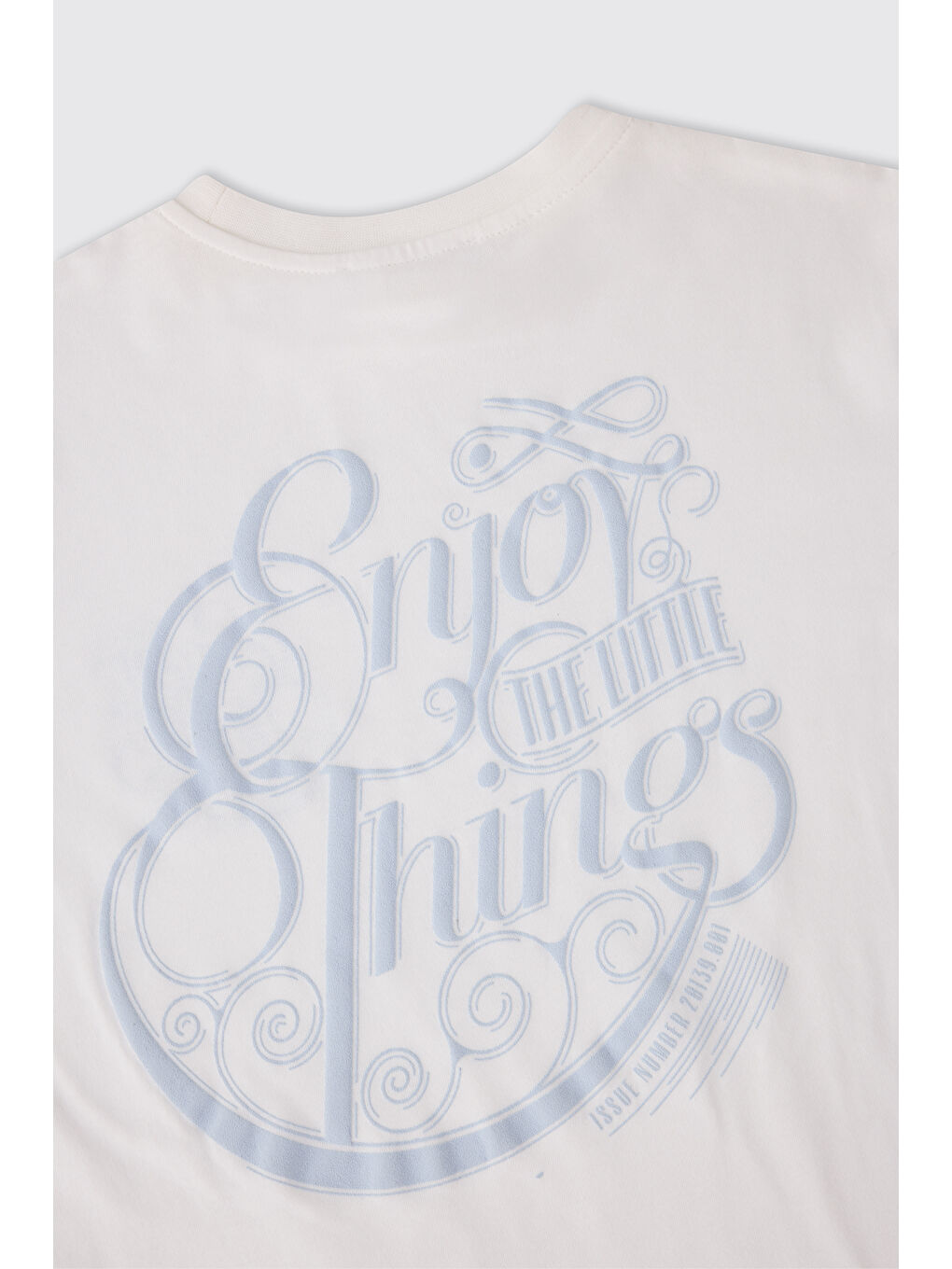 Erkek Çocuk Kısa Kollu Beyaz Tişört-2