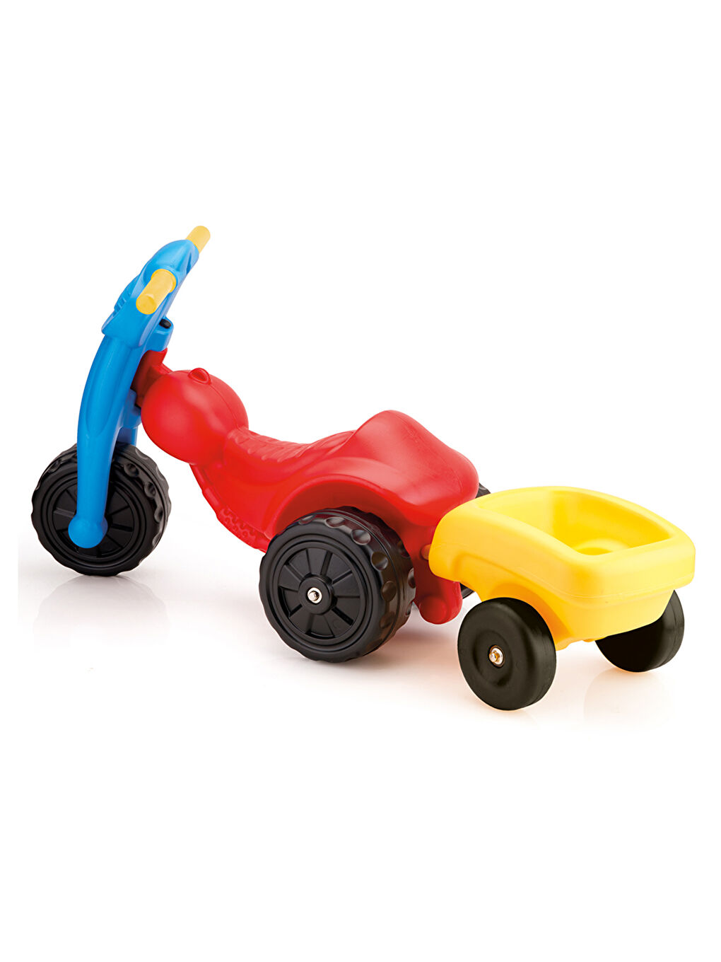 3 Tekerlekli Römorklu Bingit Araba Kırmızı-1