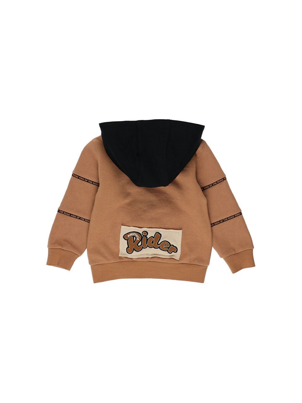 Panço Kahverengi Erkek Çocuk  Kapüşonlu Sweatshirt - 2