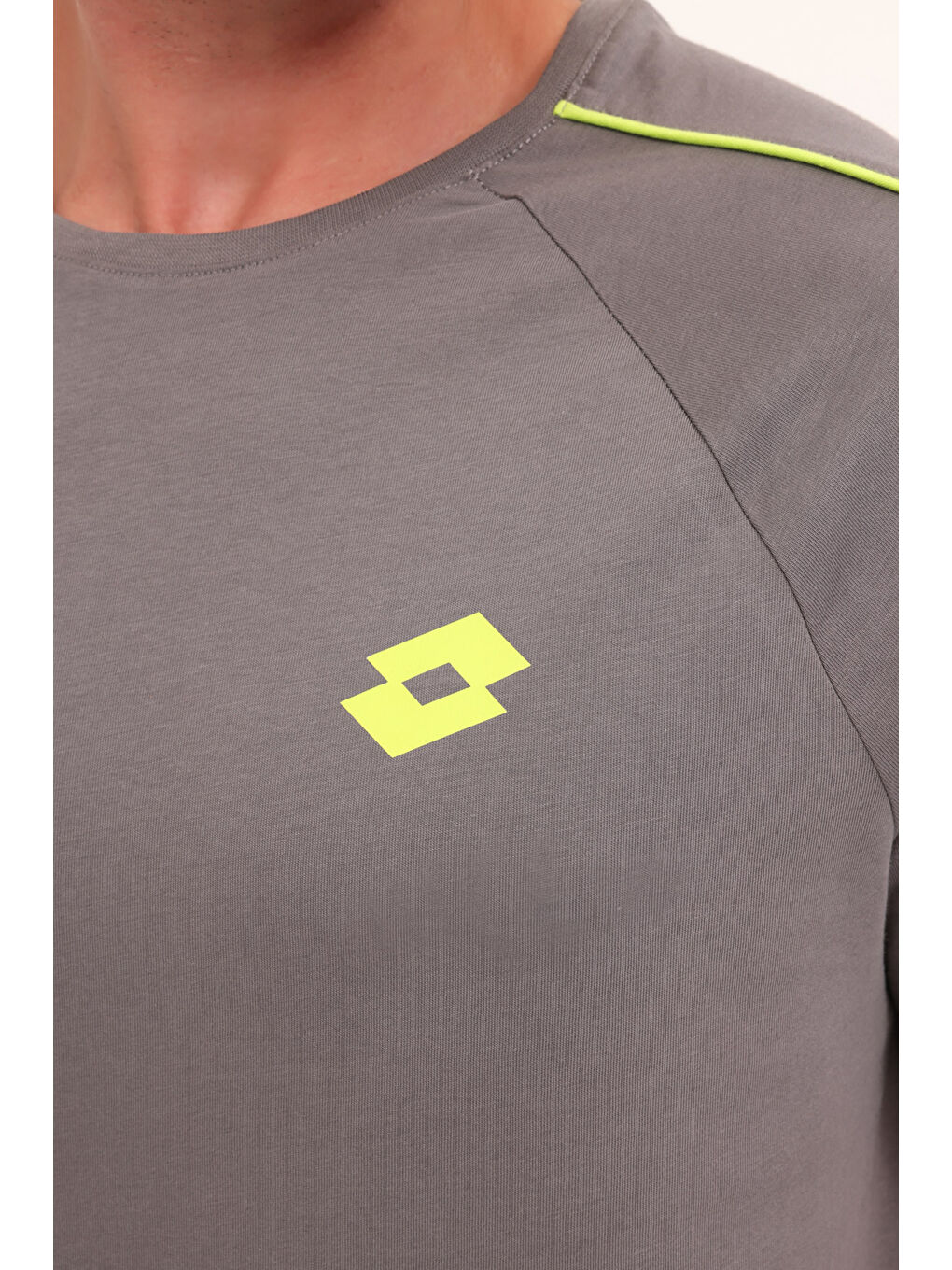 Gri M-YINKAS T-SH 4PR Antrasit Erkek Kısa Kol Tişört-3