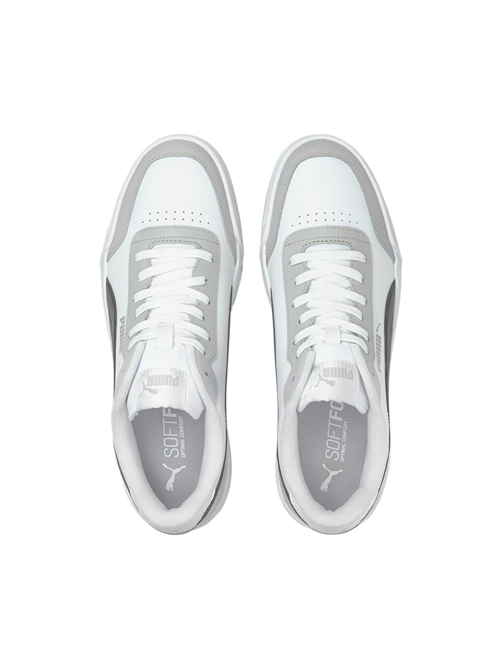 Erkek Siyah - Beyaz Caracal Spor Ayakkabı-4