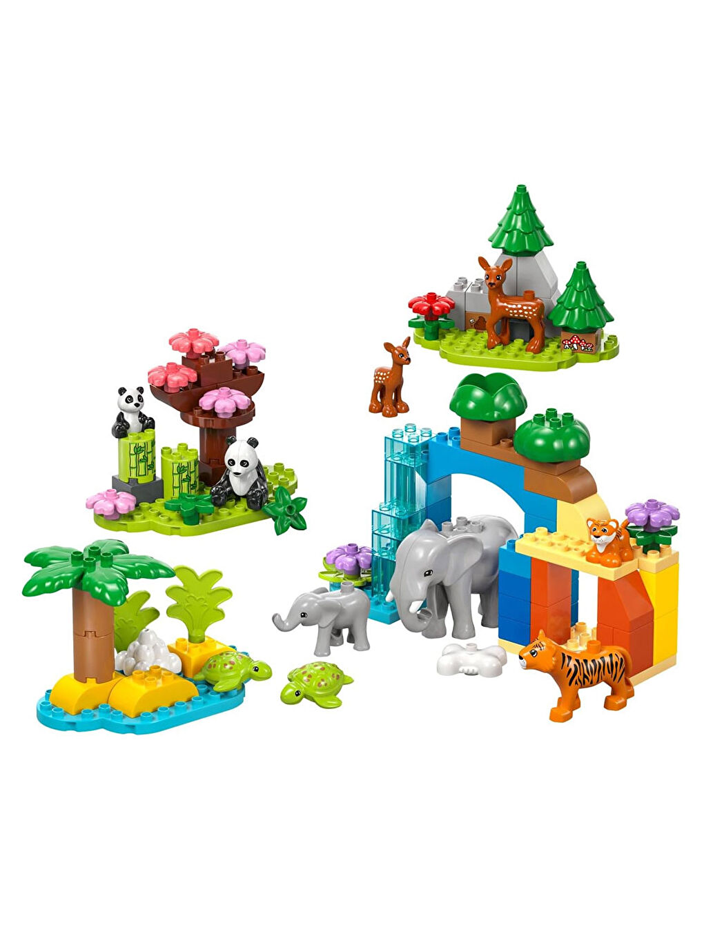 DUPLO Kasabası 3’ü 1 Arada Vahşi Hayvan Aileleri 10446-1