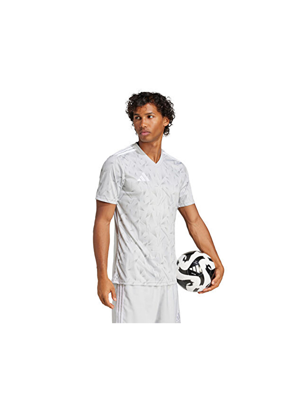 T İcon25 Jsy M Erkek Futbol Forması Jn6985 Gri-4
