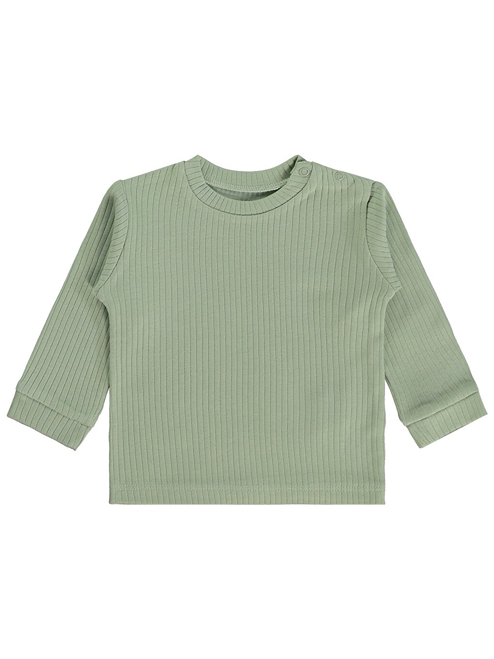 Basic 3'lü Set 6-18 Ay Sweatshirt - Mavi-1