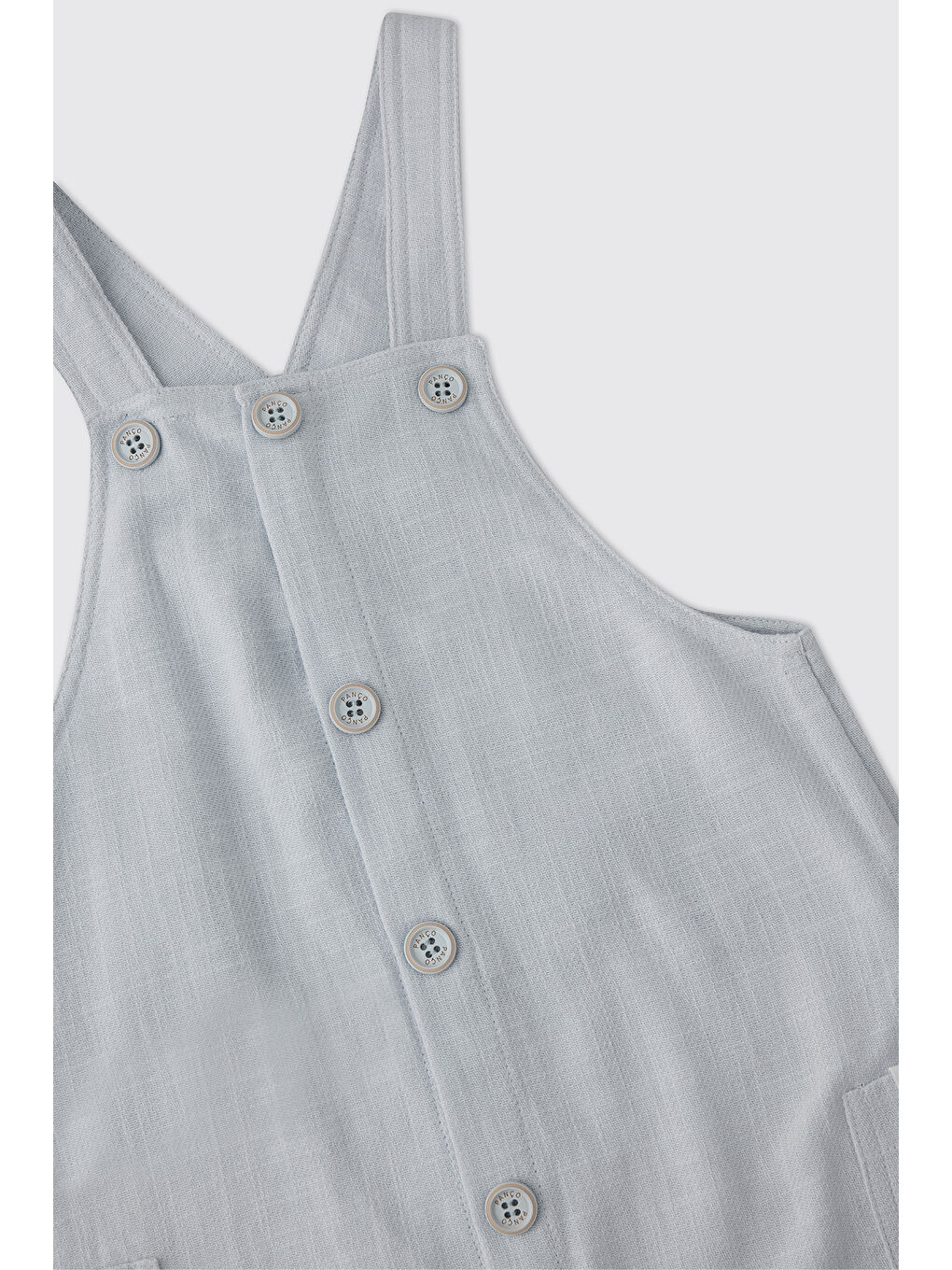 Erkek Bebek Cepli Mavi Salopet-2