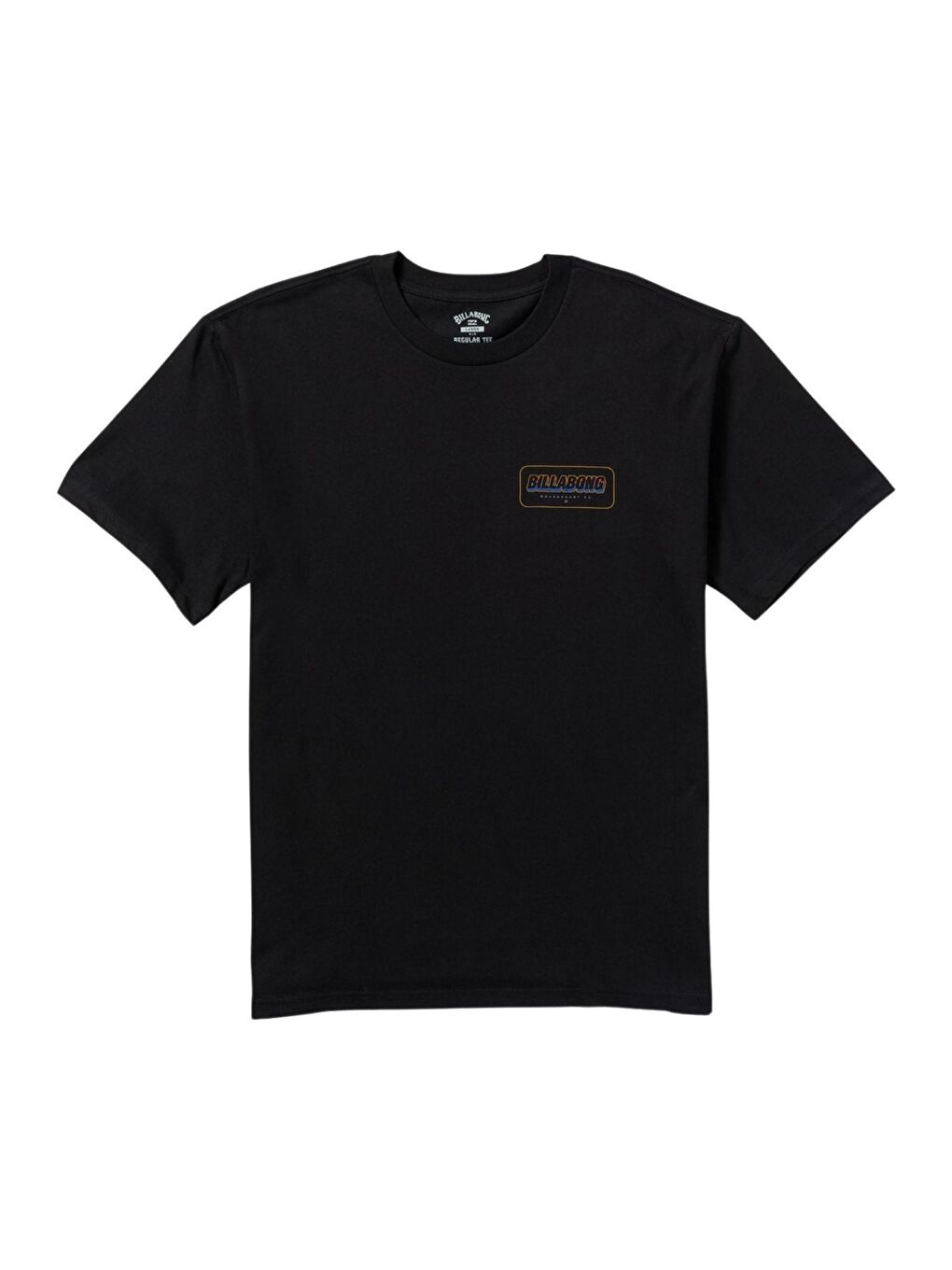 Walled Regular Ss Erkek Siyah Tişört