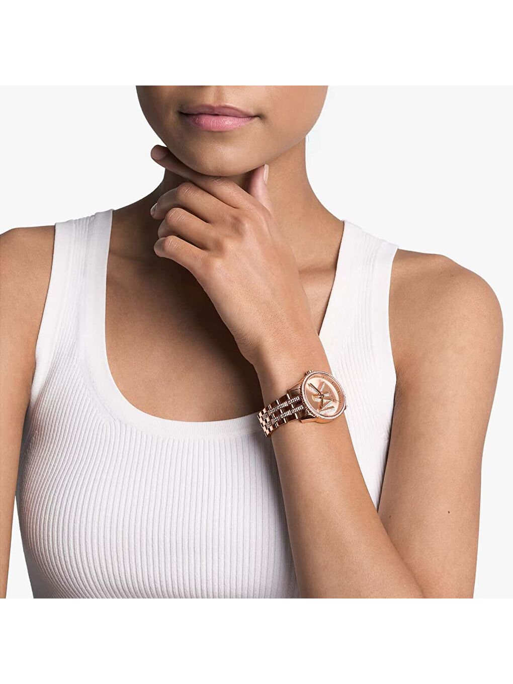 Pembe MK7541 Kadın Kol Saati-3