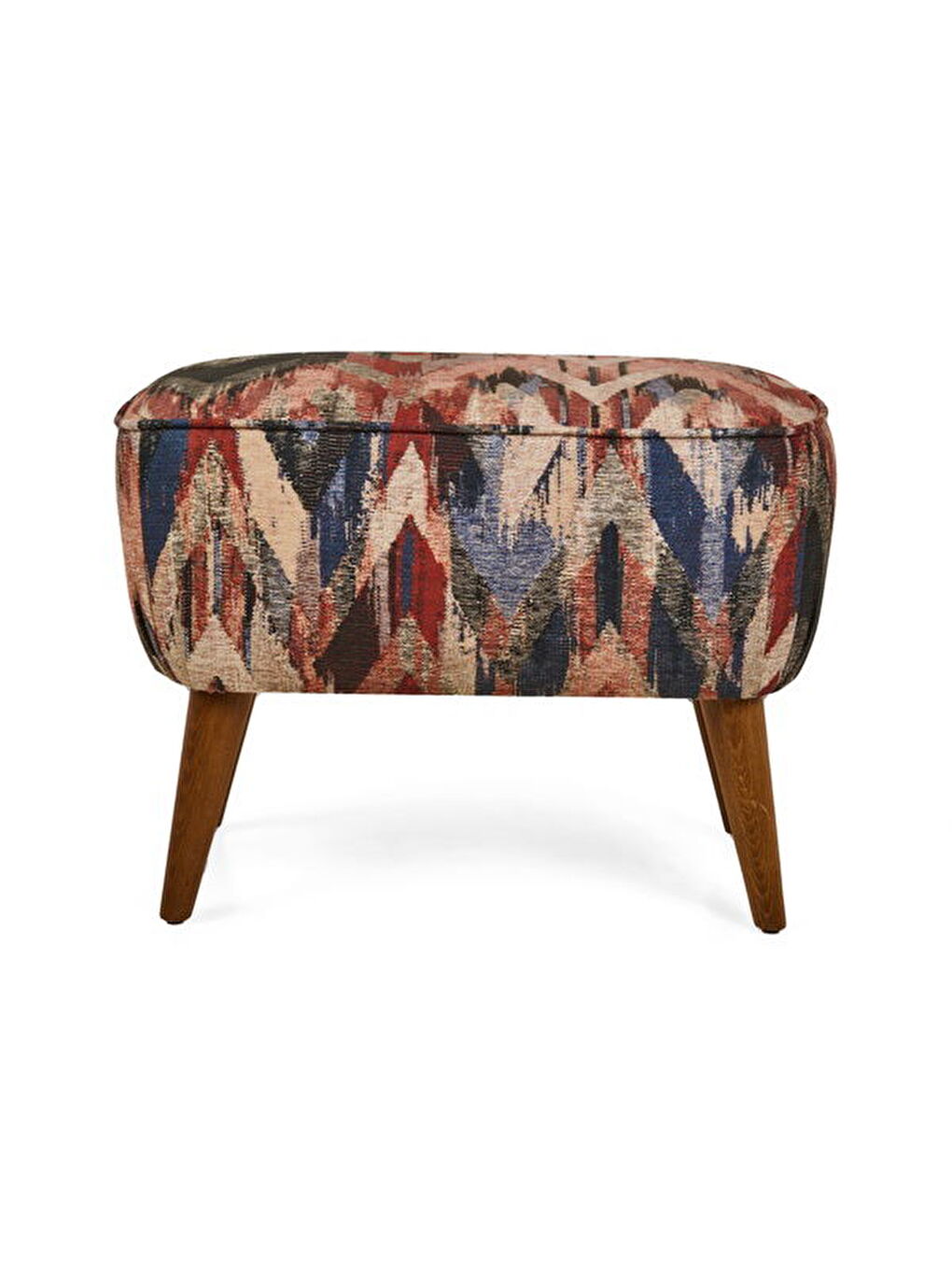 Karışık Retro Puf - Renkli - 45x41x60 cm-1