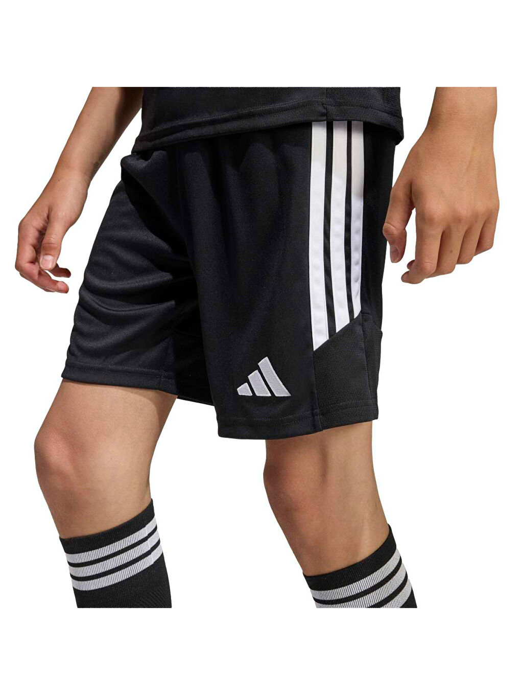 Tiro26 League Çocuk Gri Şort-1