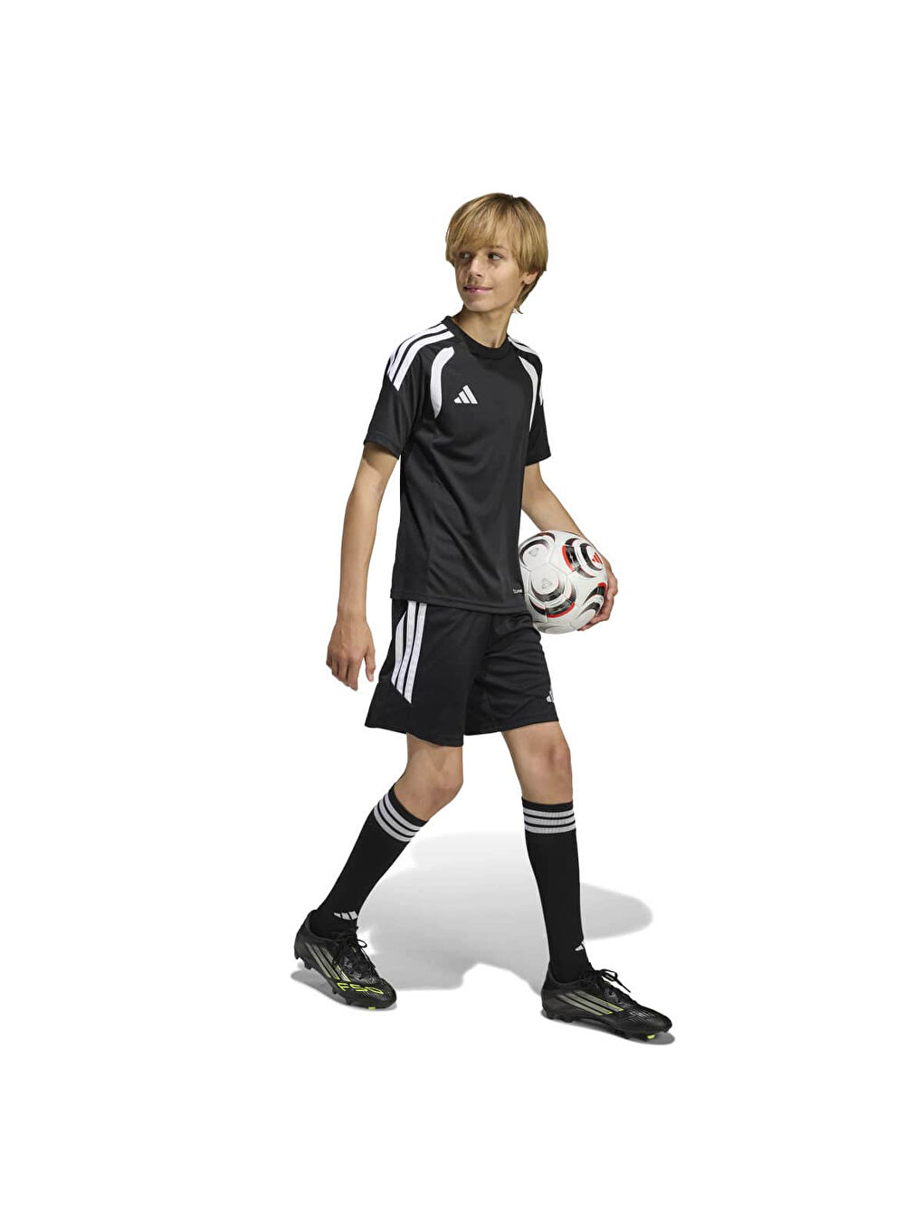 Tiro26 League Çocuk Gri Şort-3