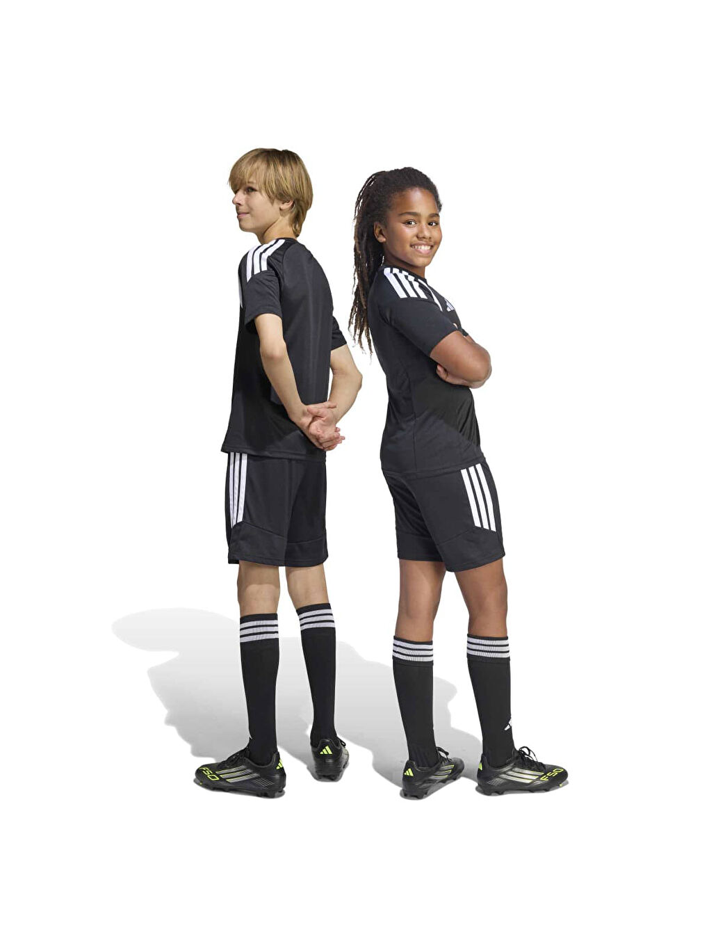 Tiro26 League Çocuk Gri Şort-4