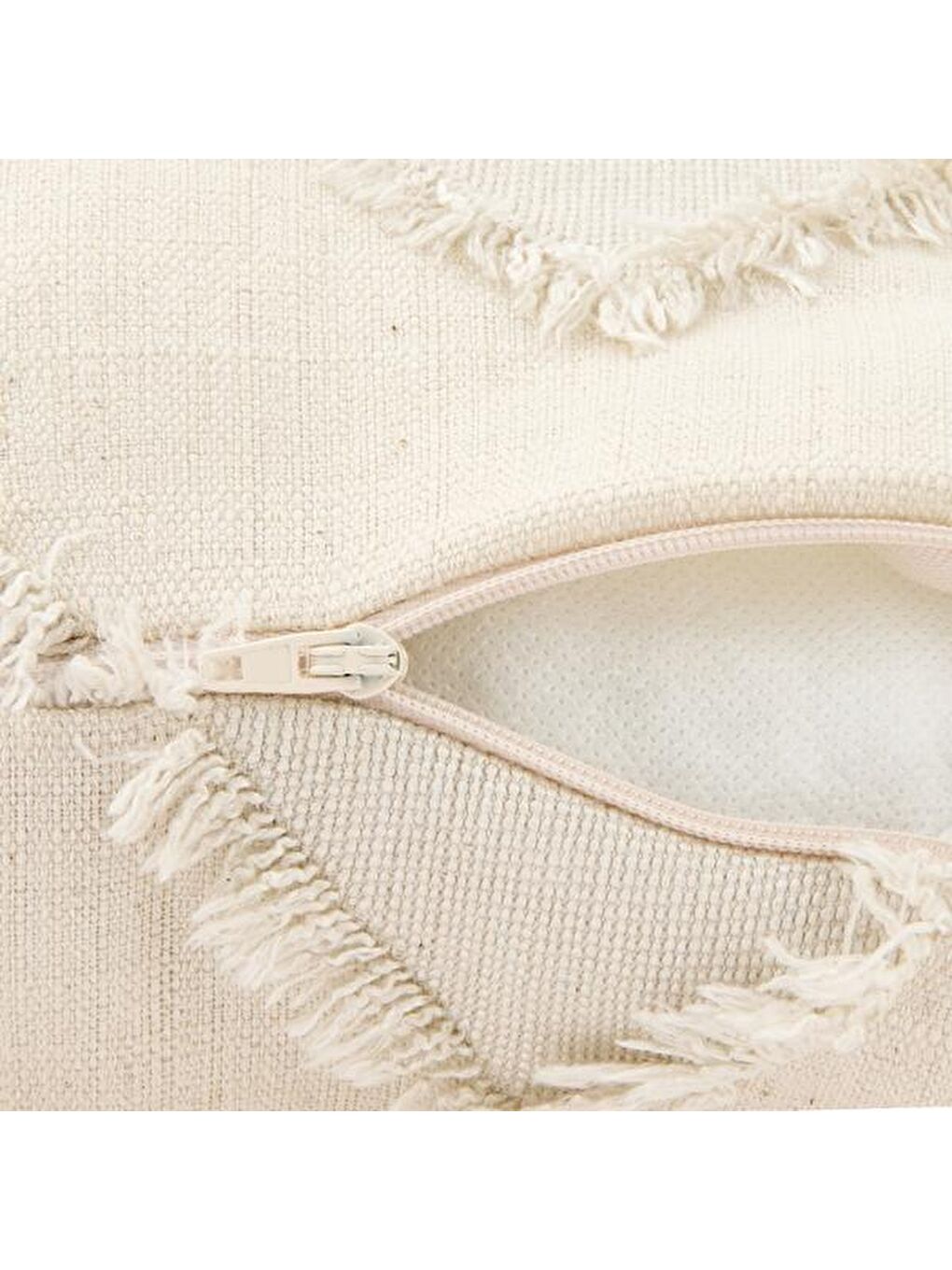 Soft Ros Kırlent - Ekru - 45x45 cm-1