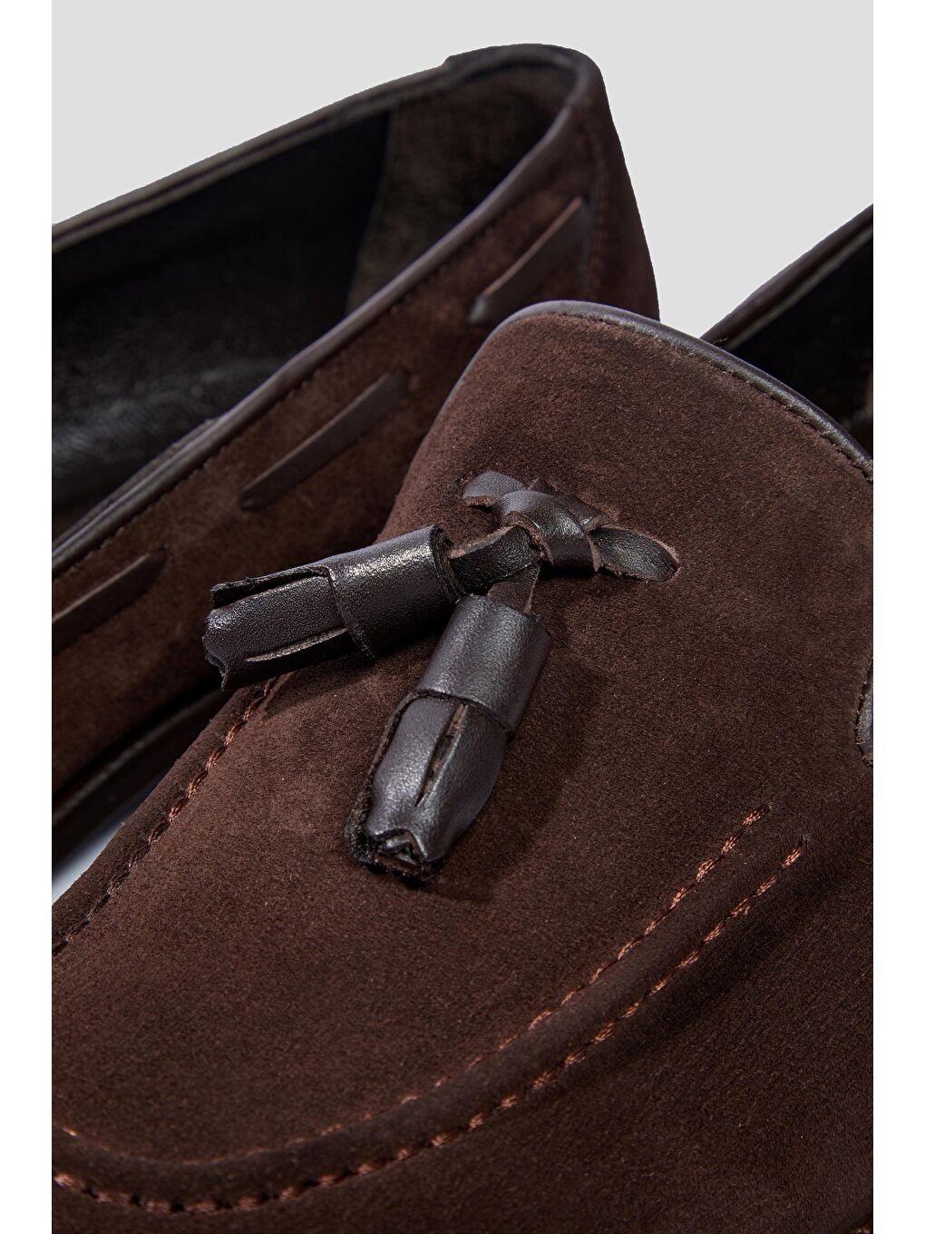 Kahverengi Kahve %100 Deri Casual Erkek Ayakkabı-4