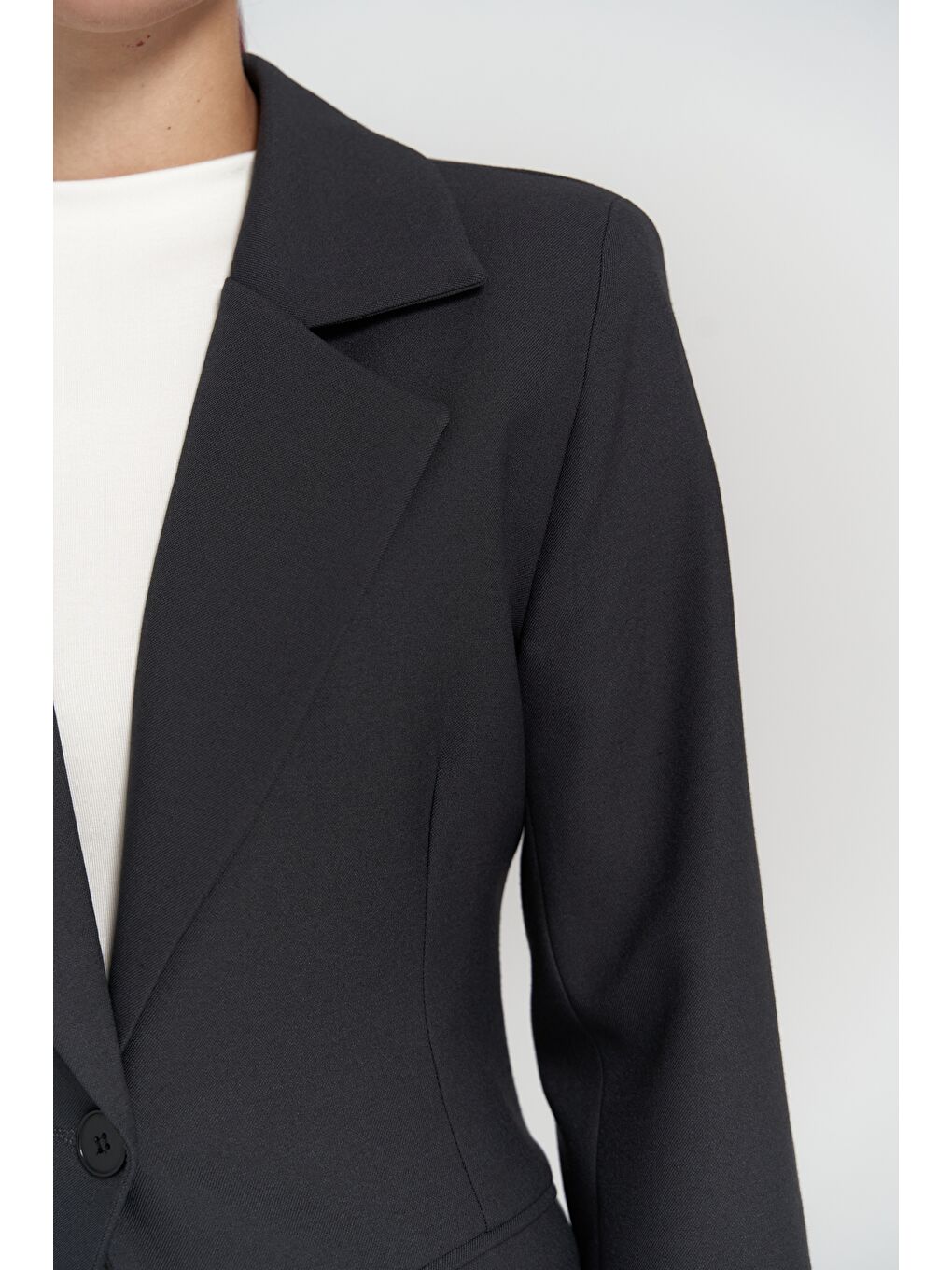 Mai Collection Lecco Dar Kesim Antrasit Blazer - 6