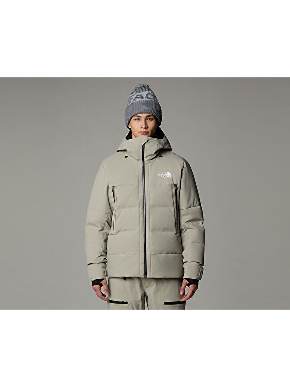 M Cirque Down Jacket Erkek Outdoor Montu (550 Dolgu Kaz Tüyü) Nf0a87y41ı41 Gri-10