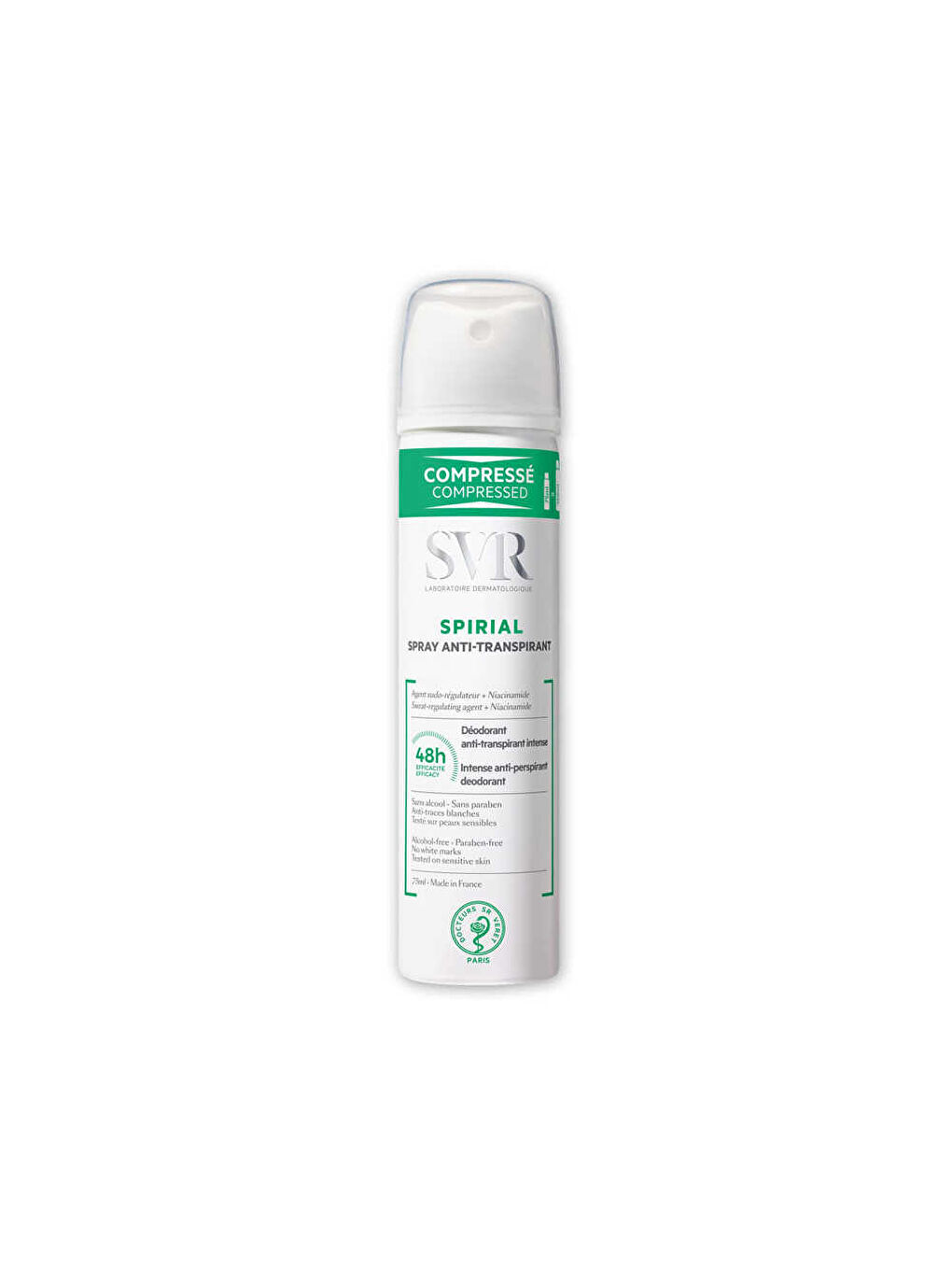 SVR Spirial Spray Anti-Transpirant 75ml