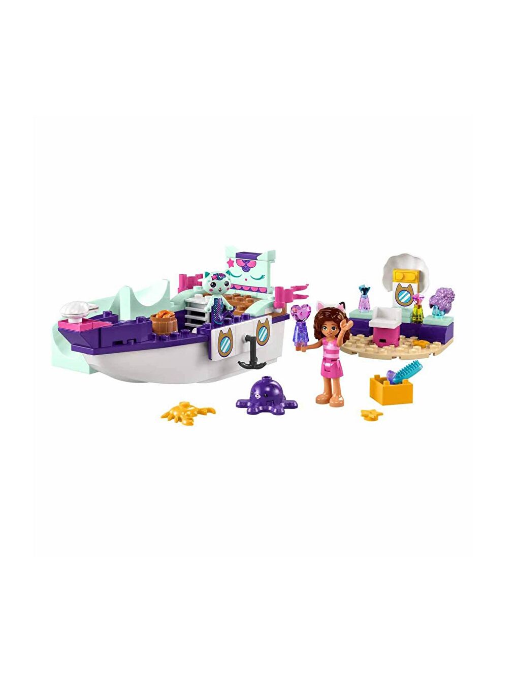 Lego Gabby ve Süslü Kedi’nin Gemisi ve Spa 10786