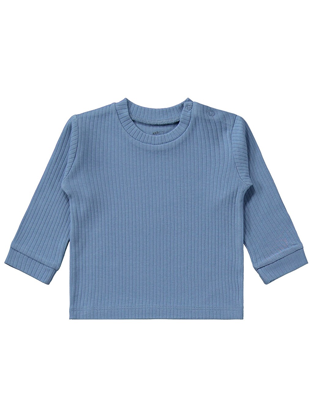 Basic 3'lü Set 6-18 Ay Sweatshirt - Mavi-2