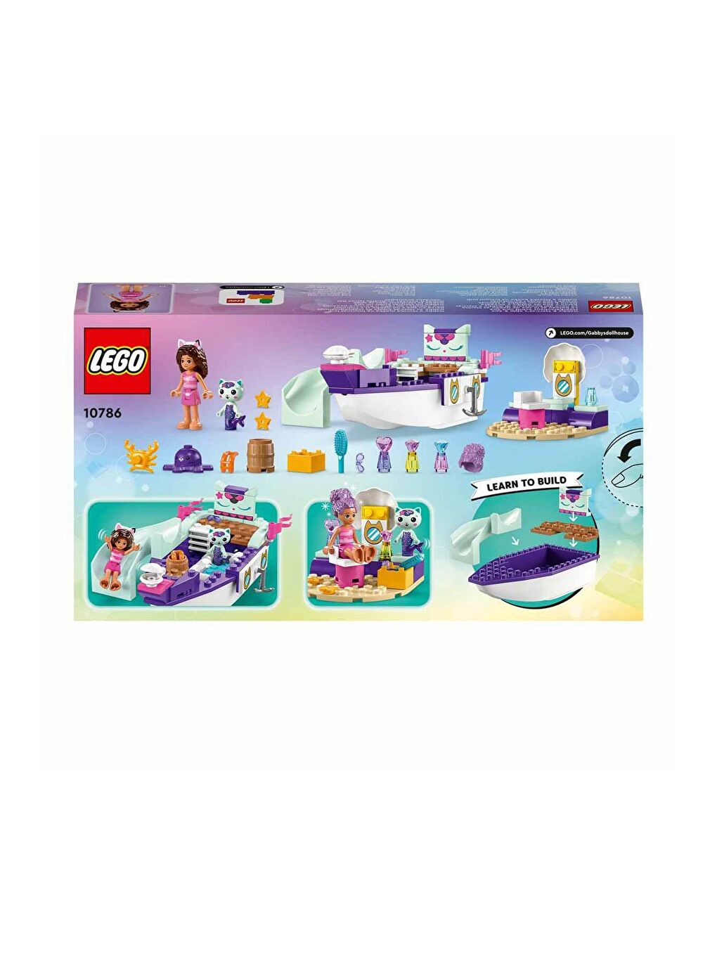 Lego Gabby ve Süslü Kedi’nin Gemisi ve Spa 10786 - 3