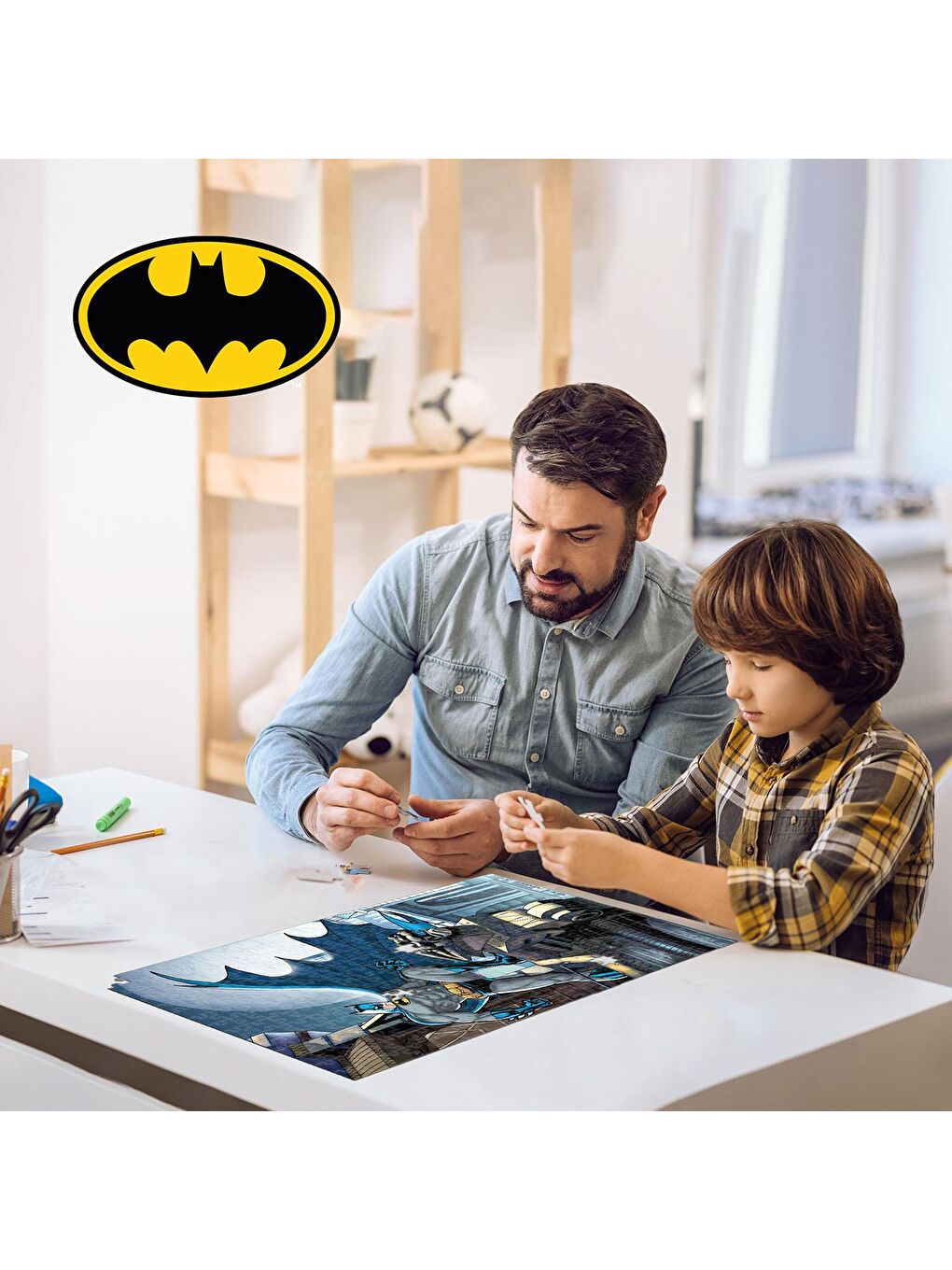 Prime 3D Renksiz Batman 300 Parça Puzzle 33000 - 1