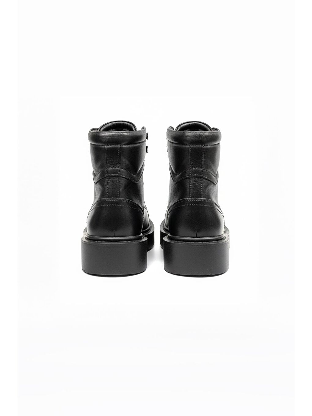 Giotelli Erkek Siyah Hakiki Deri Bağcıklı Casual Bot-3