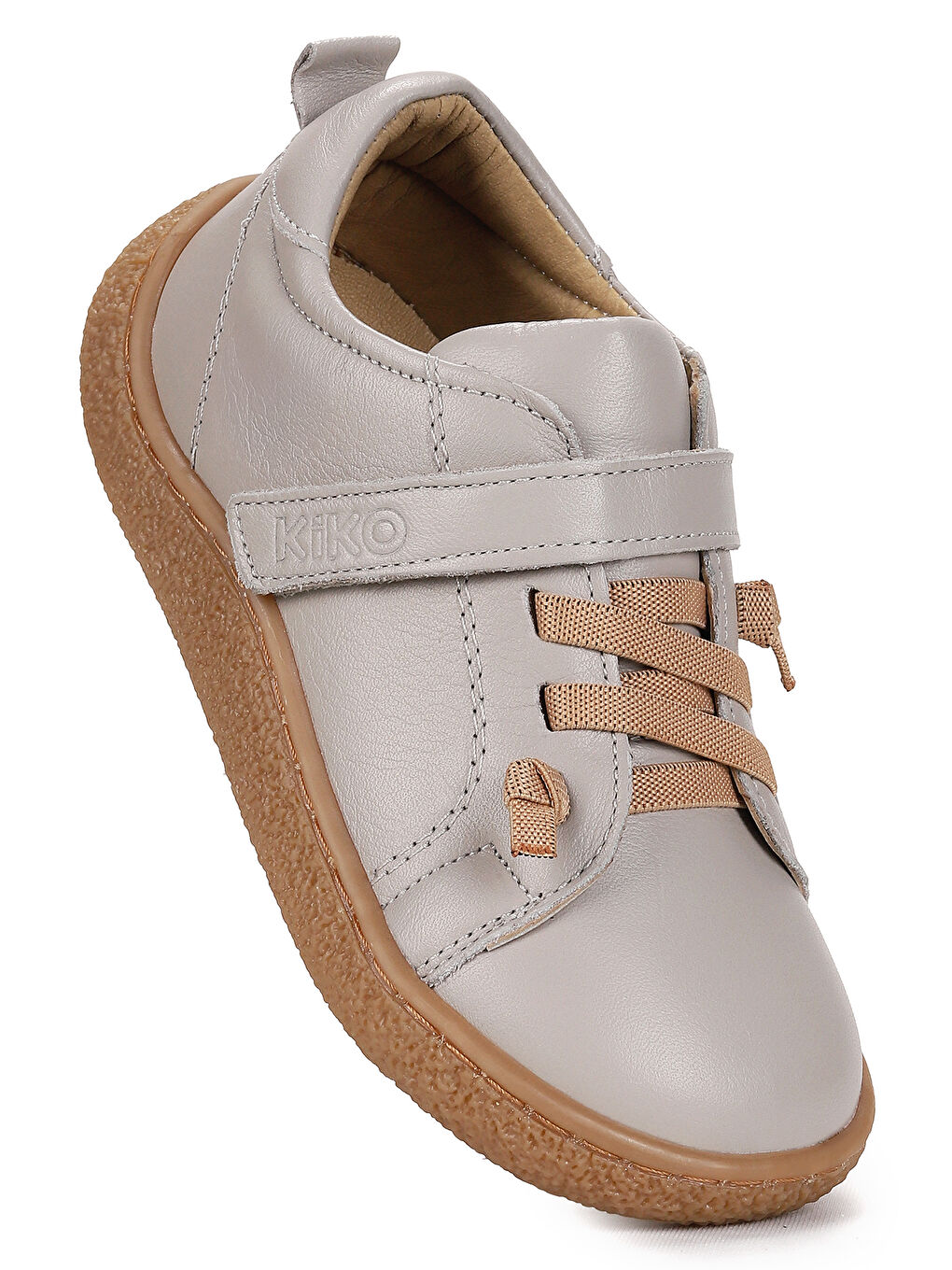 Bej Arad %100 Deri Günlük Kız Çocuk Spor Ayakkabı