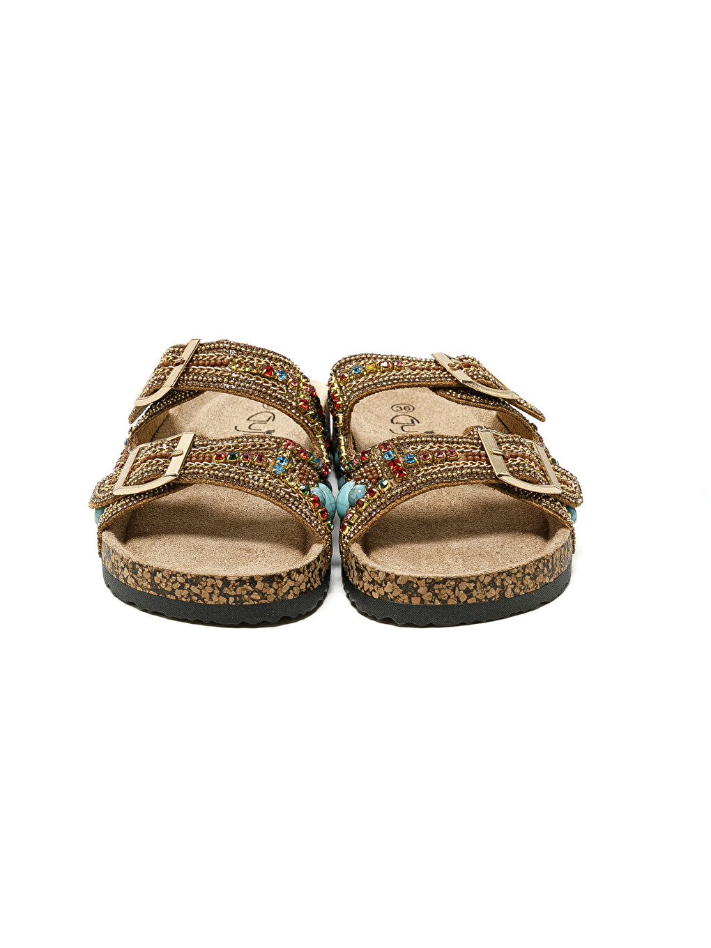 Kahverengi Kadın Terlik 25Y102-5 CL Camel-3