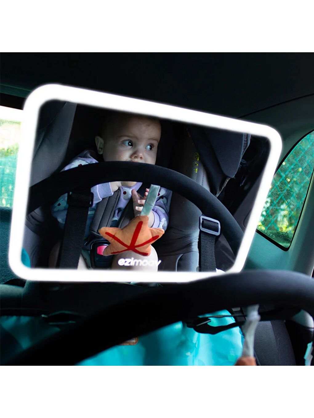 Ezimoov Ledli Bebek Dikiz Aynası Pro-2