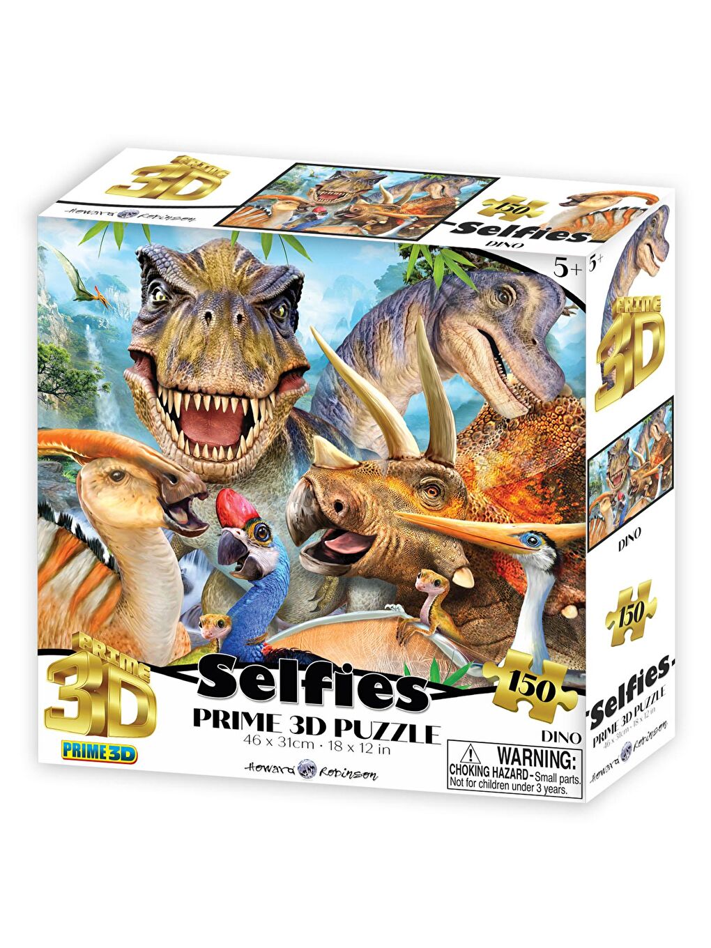 Prime 3D Dinozor Selfie 150 Parça Puzzle 20900