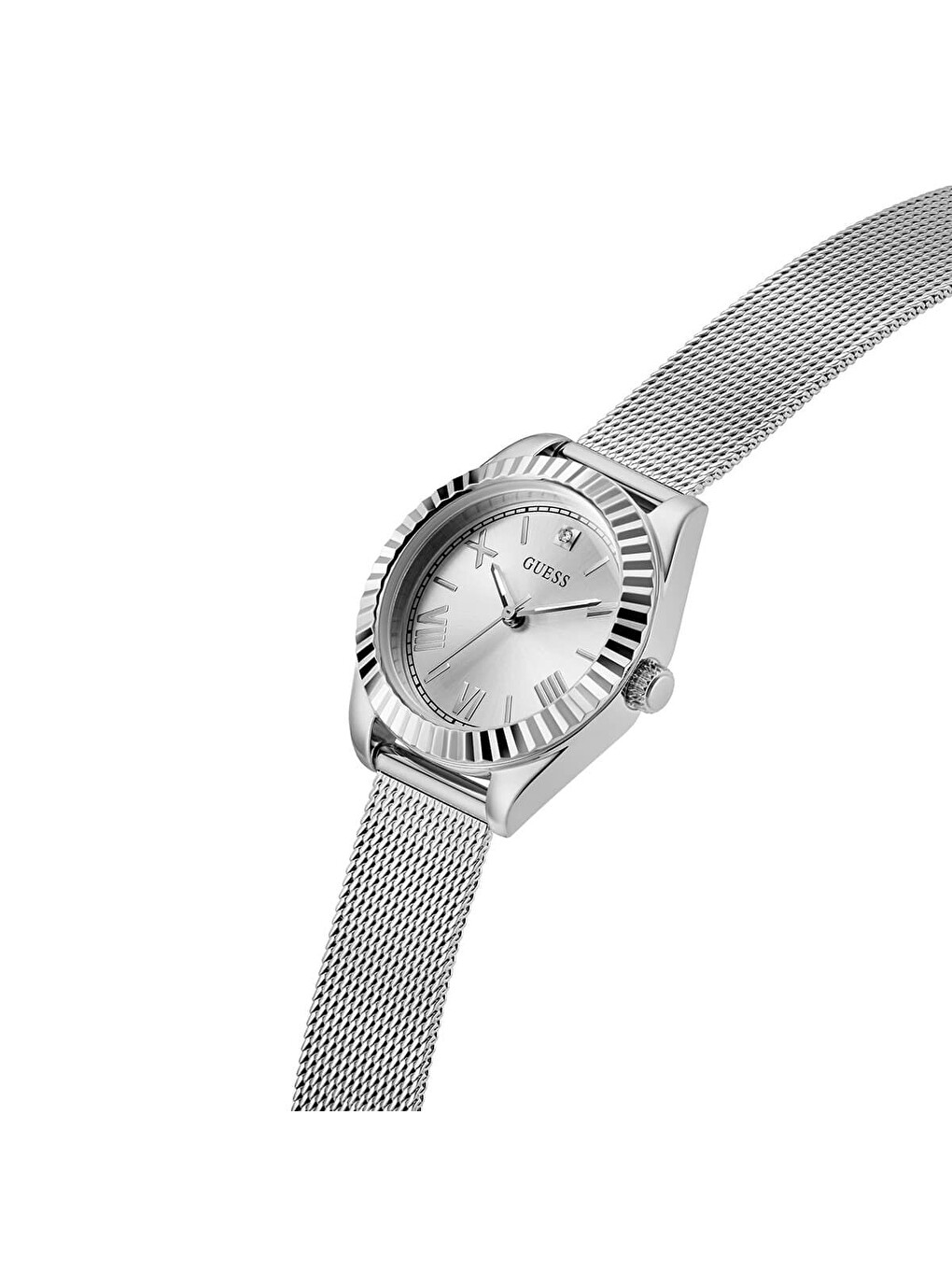 Gri GUGW0842L1 Pırlantalı Kadın Kol Saati-3