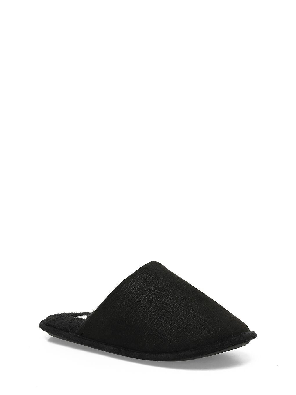 608070.M4PR Siyah Erkek Ev Terliği-1