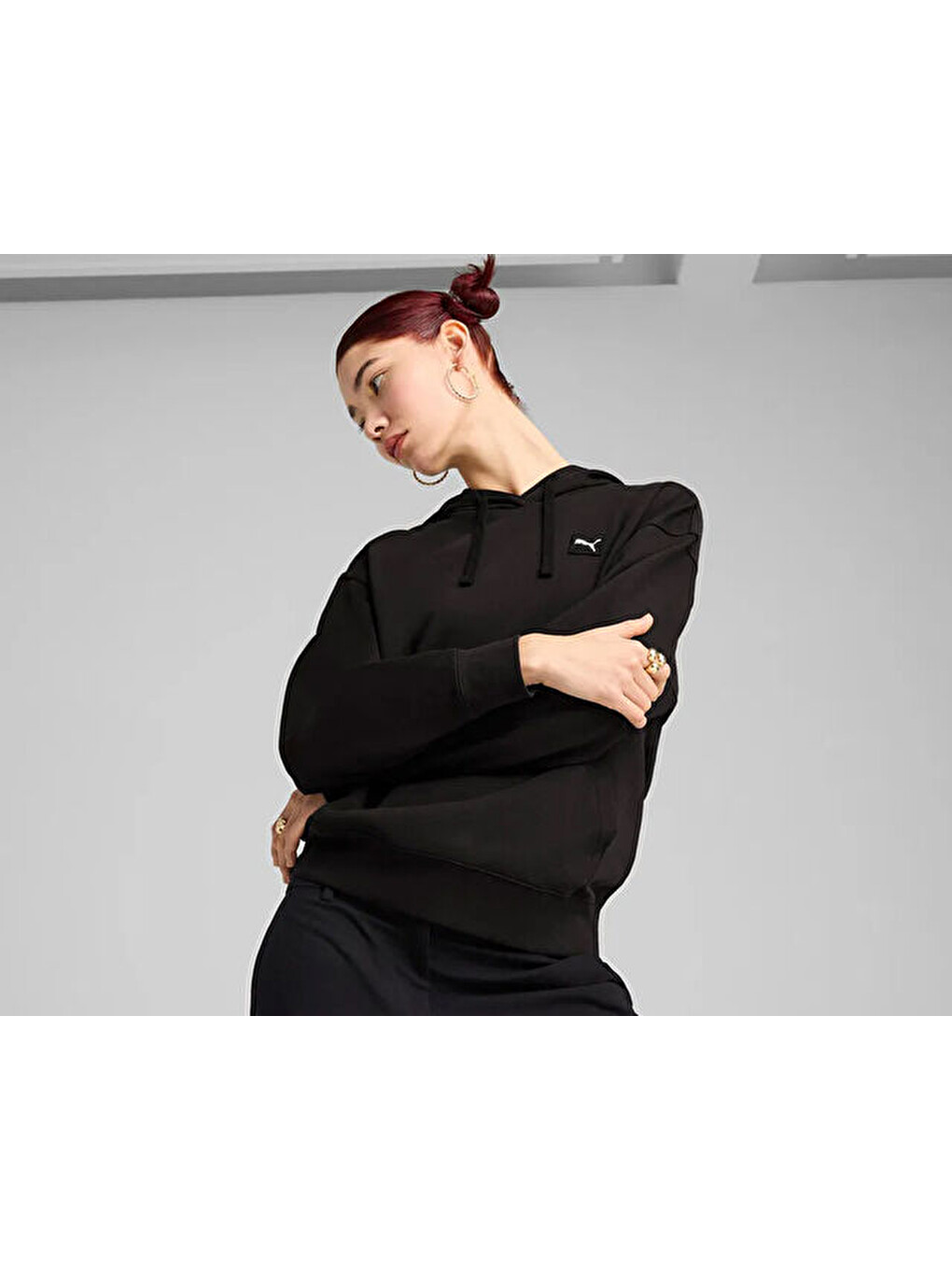 Karışık Ess Elevated Comforthoodietr Kadın Günlük Sweatshirts 69090101 Renkli-2