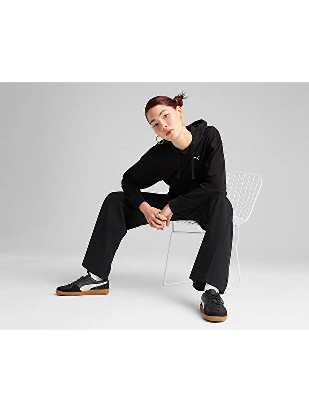Karışık Ess Elevated Comforthoodietr Kadın Günlük Sweatshirts 69090101 Renkli-4