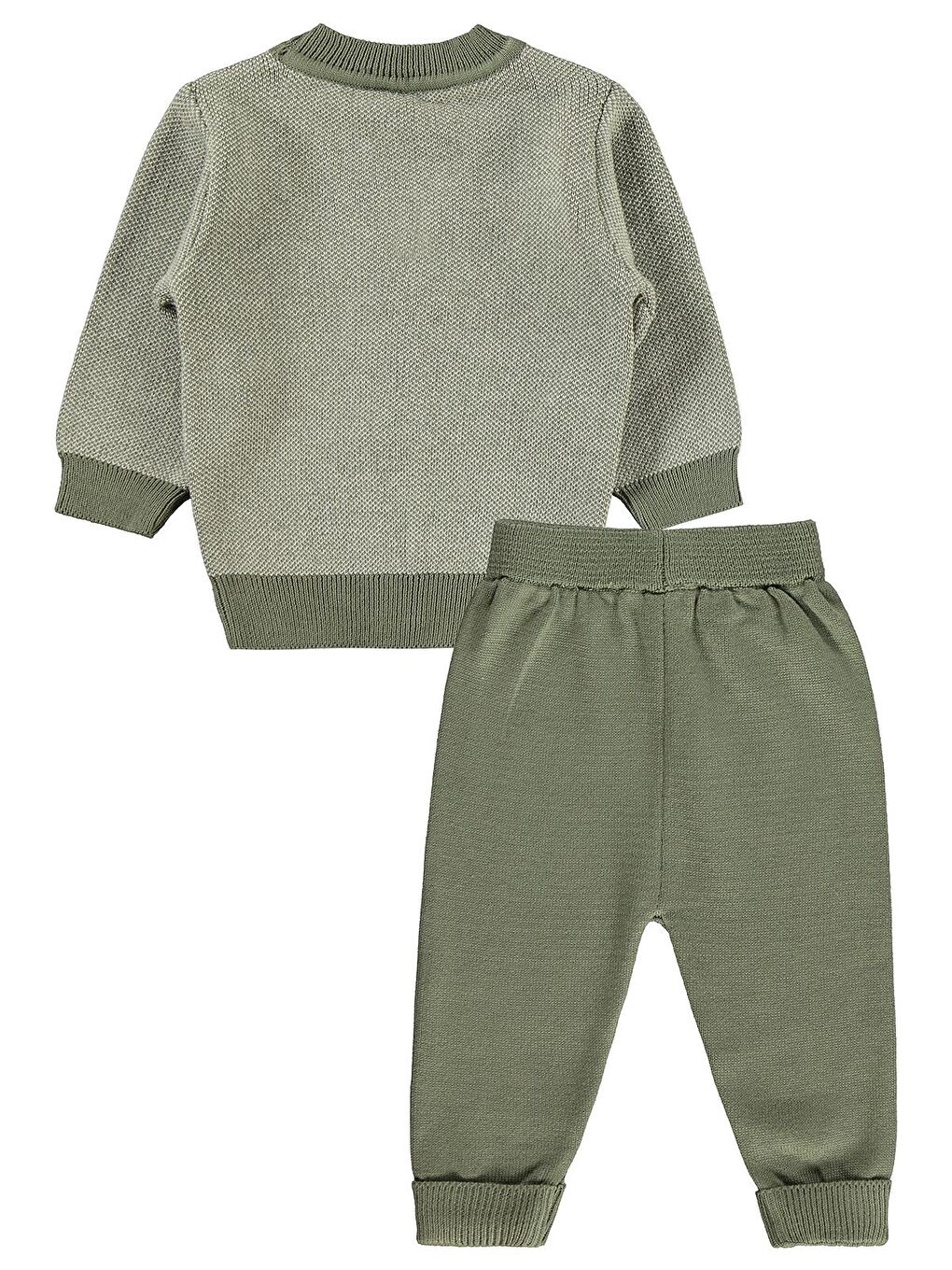 Yeşil Baby Hırkalı 6-18 Ay Takım-1