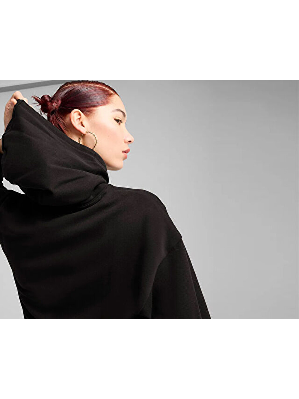 Karışık Ess Elevated Comforthoodietr Kadın Günlük Sweatshirts 69090101 Renkli-5